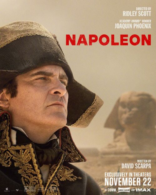 新海报炫目登场！雷德利·斯科特传记片《拿破仑》引领观众踏足历史长卷插图