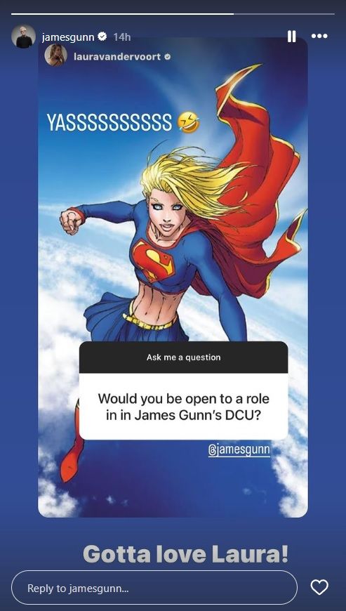 《超人前传》女演员劳拉·范德沃特或将在詹姆斯·古恩的DC宇宙中回归插图