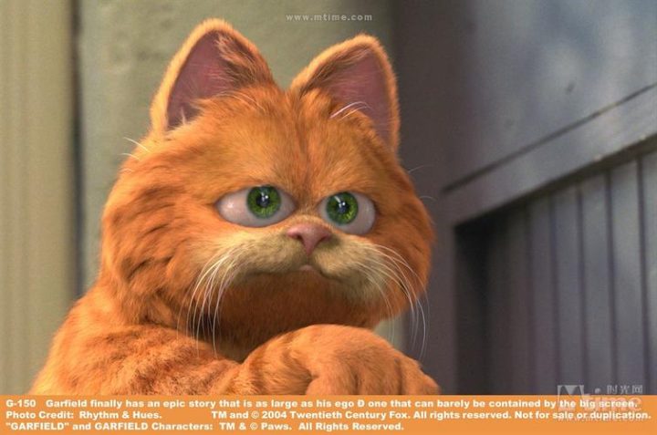 《加菲猫》特别版海报发布，科幻感十足插图