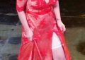 “郝蕾”真是微胖界的女神，红裙蕾丝秀出好身材，“事业线”抢镜，凹凸有致太迷人！缩略图