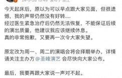 陈奕迅杭州演唱会出炉退款方案，但从“黄牛”那买的票退不了缩略图