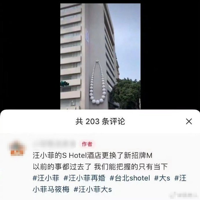 汪小菲的酒店换名字了，S变M，网友调侃：连SM你都不放过插图