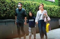 林心如霍建华带娃出门，霍建华秒变女儿奴，8岁小海豚萌翻了缩略图
