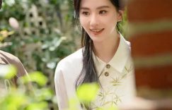 刘诗诗穿白衬衫戴竹簪，又仙又美还带着东方韵味缩略图