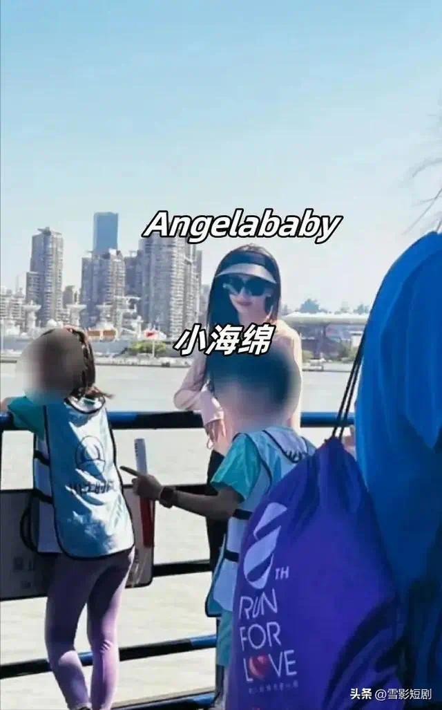 破防了！Angelababy离婚三年首晒儿子正脸，小海绵颜值太惊艳：像AI做的？插图