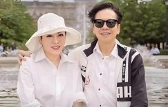 向华强澳门现身，和老婆吃西餐，向太剪短发有点意外缩略图