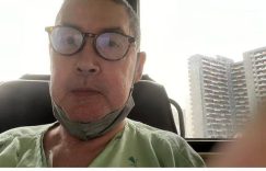 郭爸院了，肺住院了，心脏不好还肺部感染，病房照片曝光人很憔悴缩略图