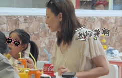 高儿在国外吃麻辣外吃麻辣烫，6岁女儿长得像赵又廷，没遗传妈妈的颜值缩略图