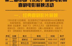 线上线下1欢乐！沈阳展映130多部喜剧片缩略图