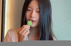 冰淇淋女孩汪希玥：11岁素颜照曝光，完美继承大S灵气与汪小菲单眼皮缩略图