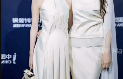汪小菲小娇妻北京走秀，一袭白裙笑开花，直角肩太抢镜了缩略图