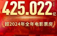 2025年电影票房超去年，前十全是国产片缩略图