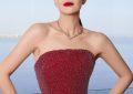高圆圆穿红钻抹胸裙亮相，美得像女神下凡缩略图