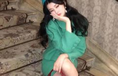 乔欣红配绿穿出贵气千金感缩略图